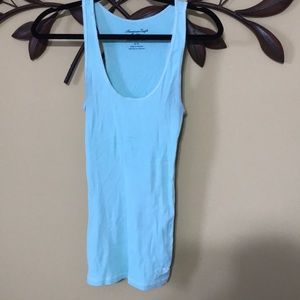 Teal Boyfriend Tank